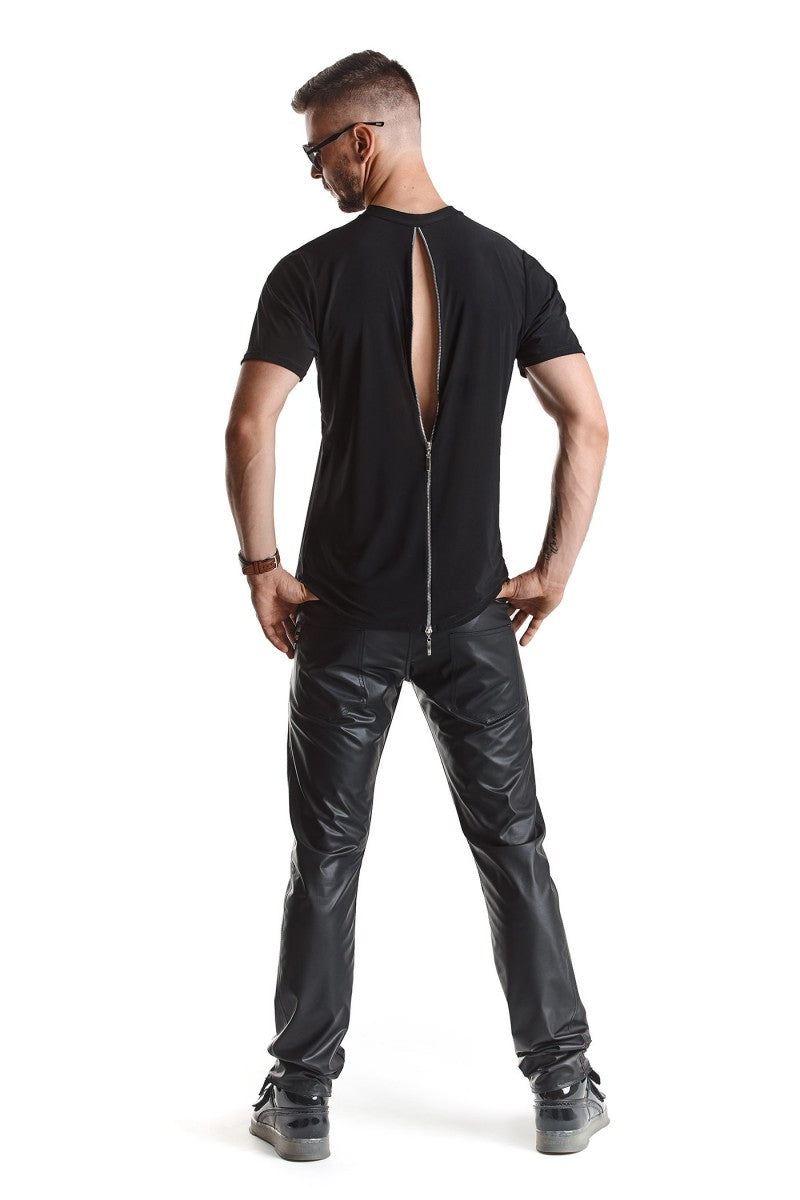 Black Zipper Shirt