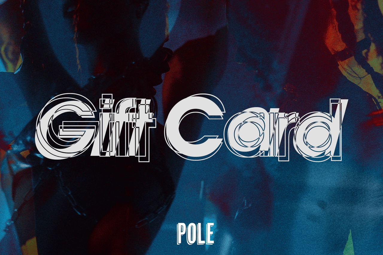 Pole-Geschenkkarte