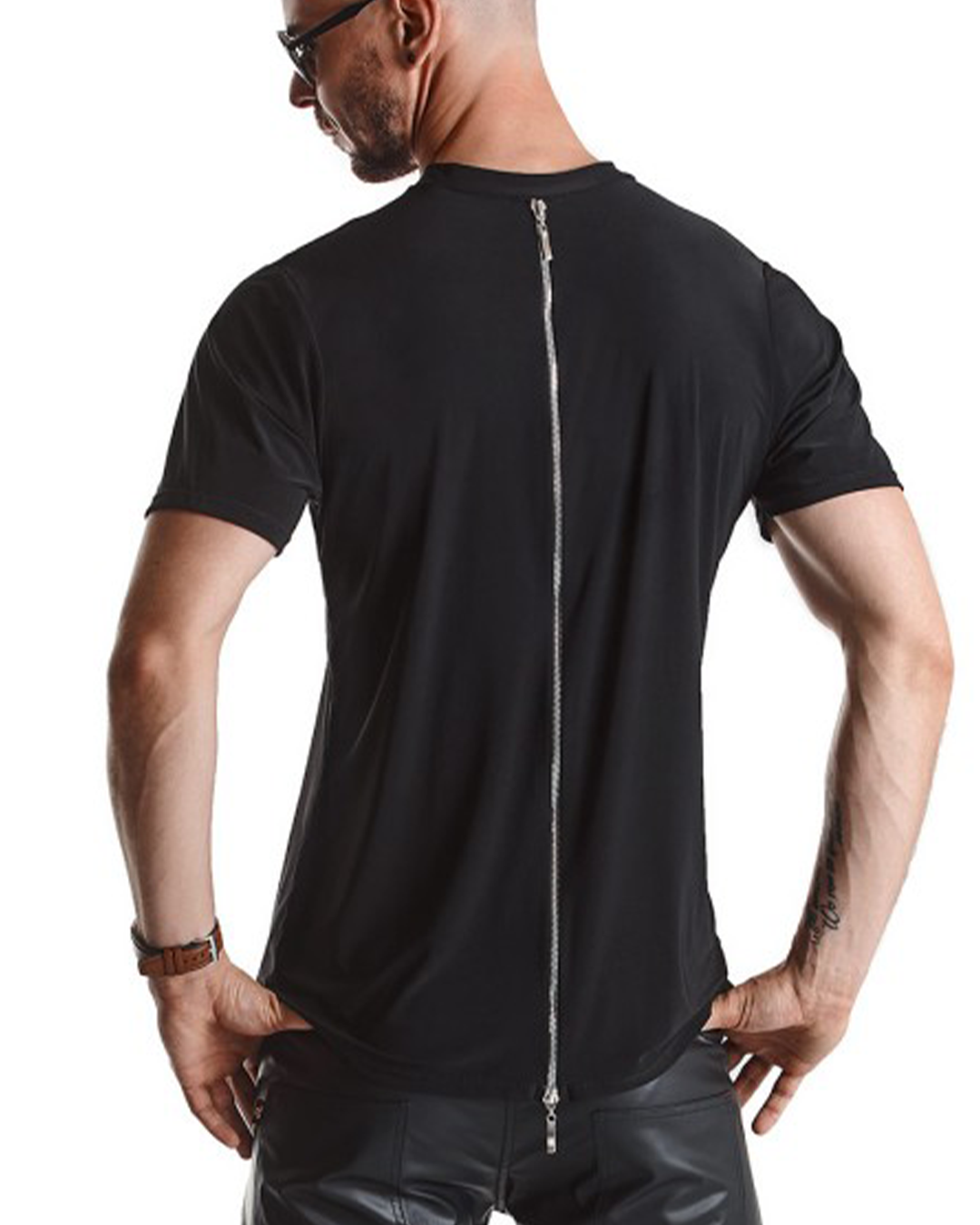 Black Zipper Shirt